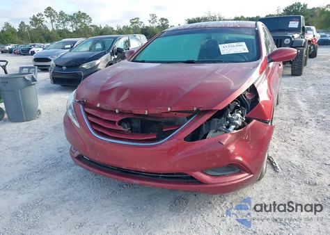 2012 Hyundai Sonata Gls from USA, damaged, VIN 5NPEB4AC8CH356560